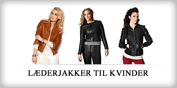 læderjakker til kvinder png