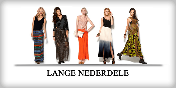 Lange nederdele Lange nederdele