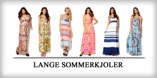 Lange sommerkjoler Lange sommerkjoler