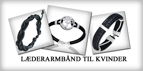 Læderarmbånd til kvinder